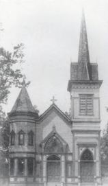 St. Paul's Methodist Church before it was destroyed by the tornado.